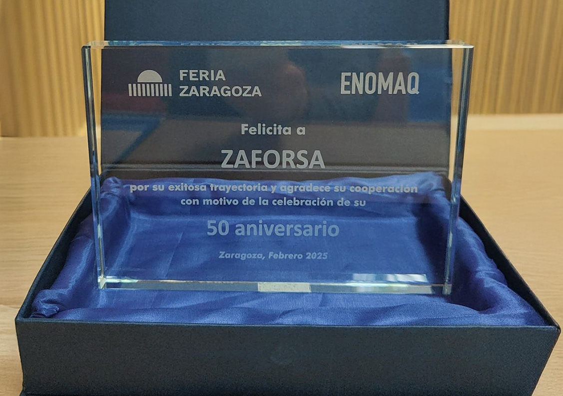 Premio a Zaforsa por su 50 Aniversario